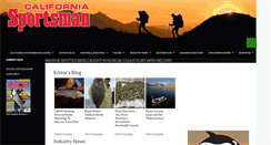 Desktop Screenshot of calsportsmanmag.com